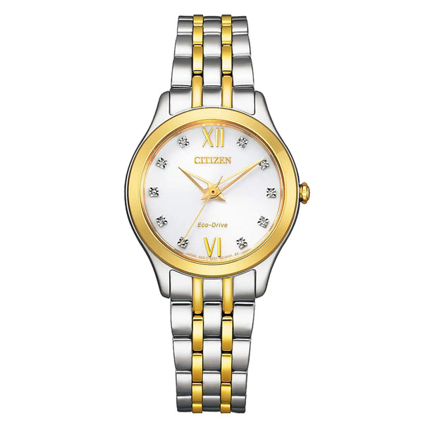 Ladies Eco-Drive Silhouette Diamond 26mm