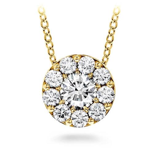 Hearts On Fire 18K Yellow Gold Fulfillment Pendant Necklace - 0.25ct