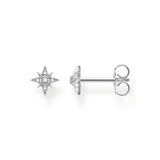 Thomas Sabo Silver Star Single Ear Stud with Zirconia