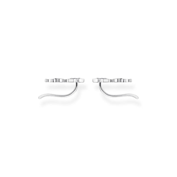 Thomas Sabo Silver Star Ear Climbers with Zirconia