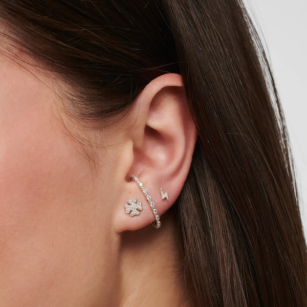 Thomas Sabo Silver Lightning Bolt Single Ear Stud