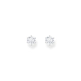 Thomas Sabo Silver Brilliant-Cut Ear Studs