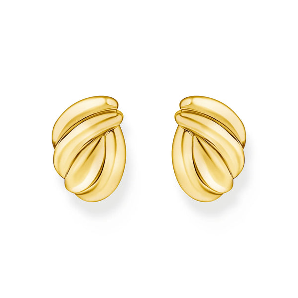 Thomas Sabo Gold-Plated Loop Ear Studs