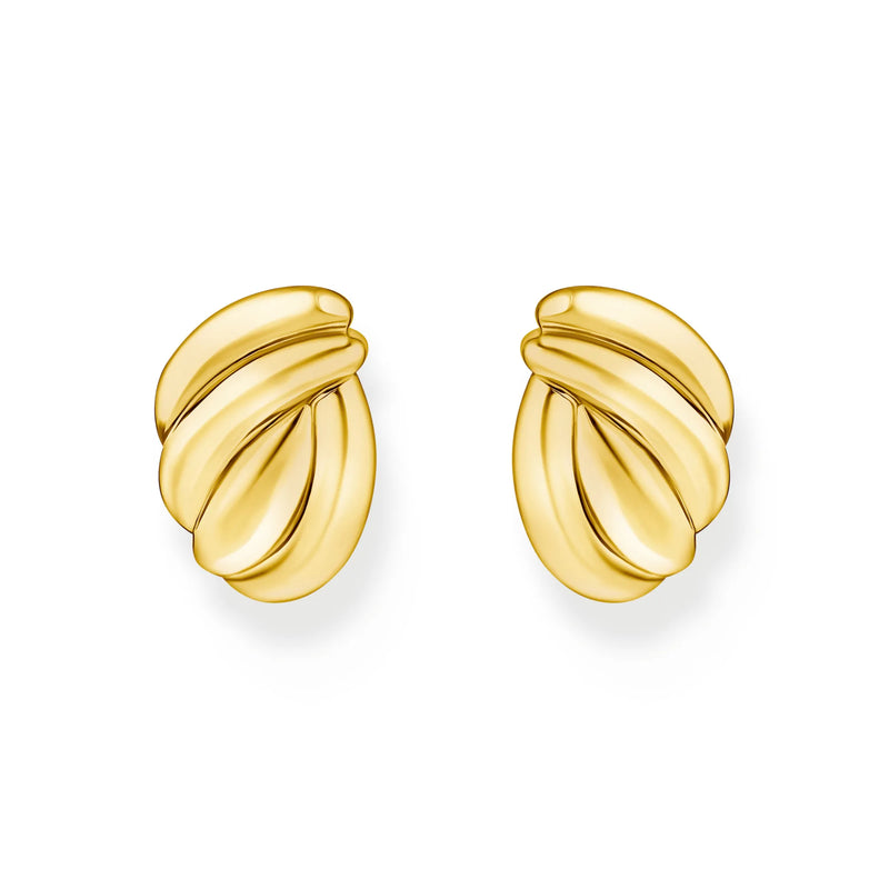 Thomas Sabo Gold-Plated Loop Ear Studs