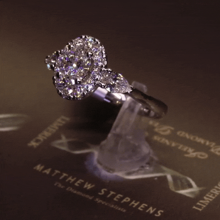 Halo Diamond Rings