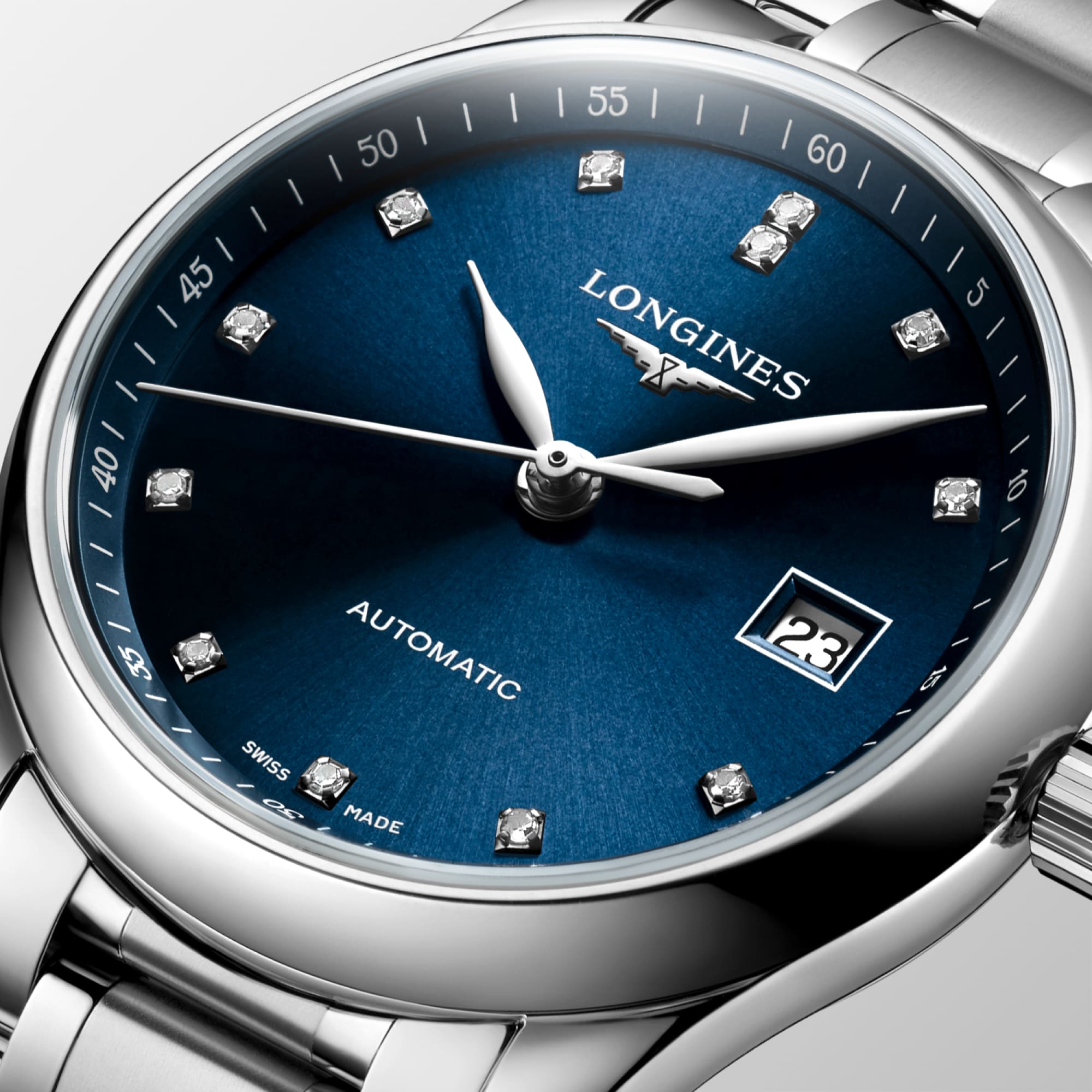 Longines Master Collection Ladies Sunray Blue 29mm