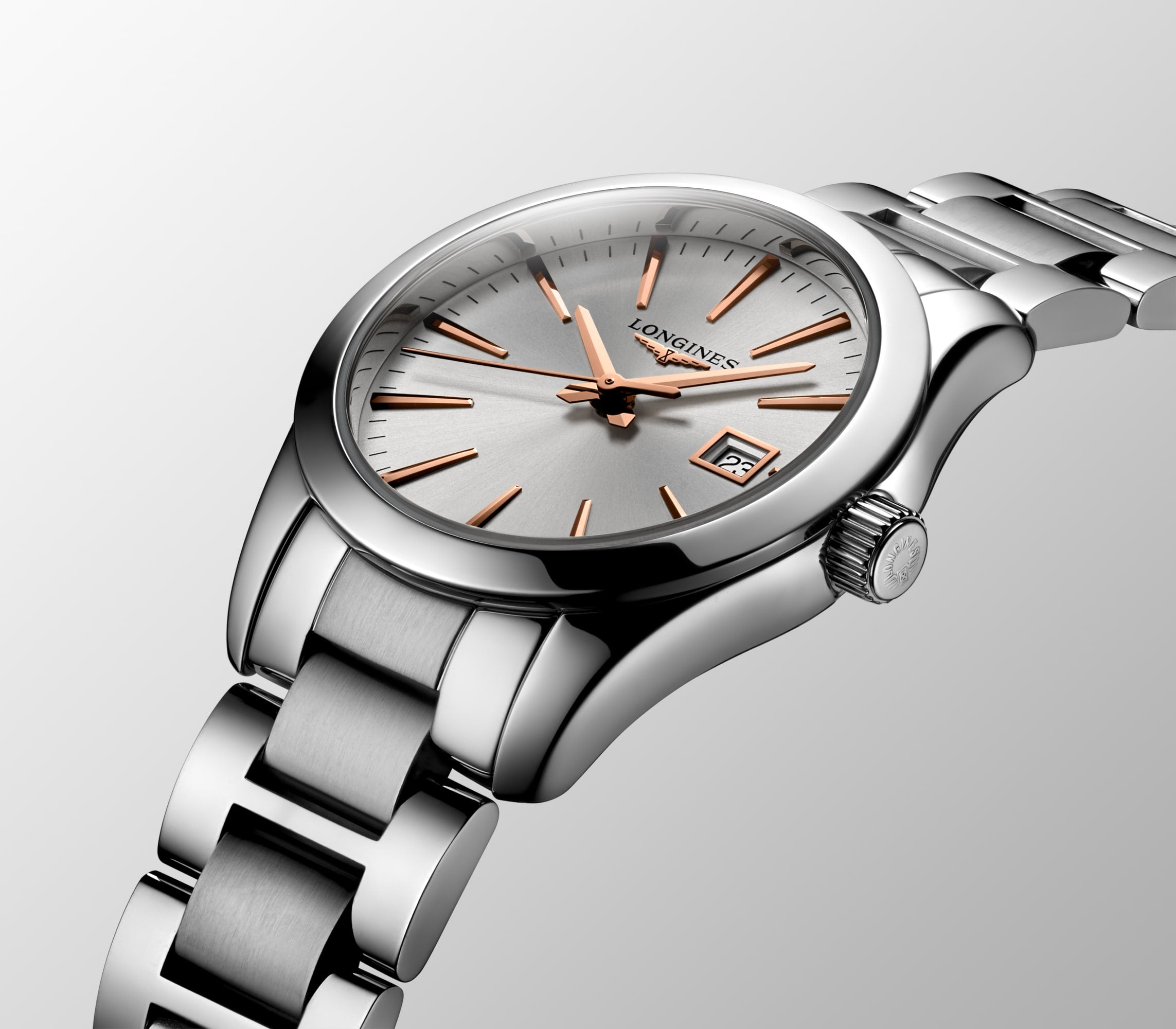 Longines Conquest Classic Ladies 29.5mm Silver Dial