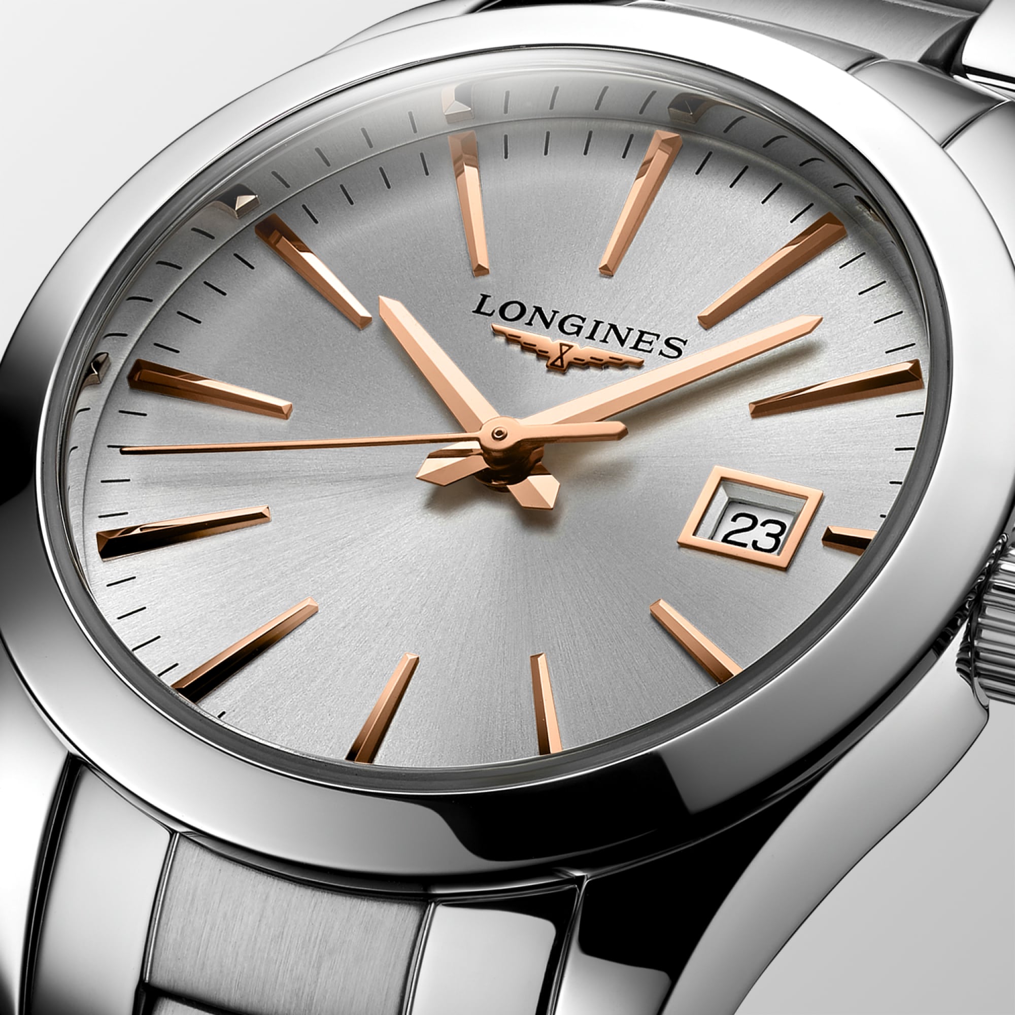 Longines Conquest Classic Ladies 29.5mm Silver Dial