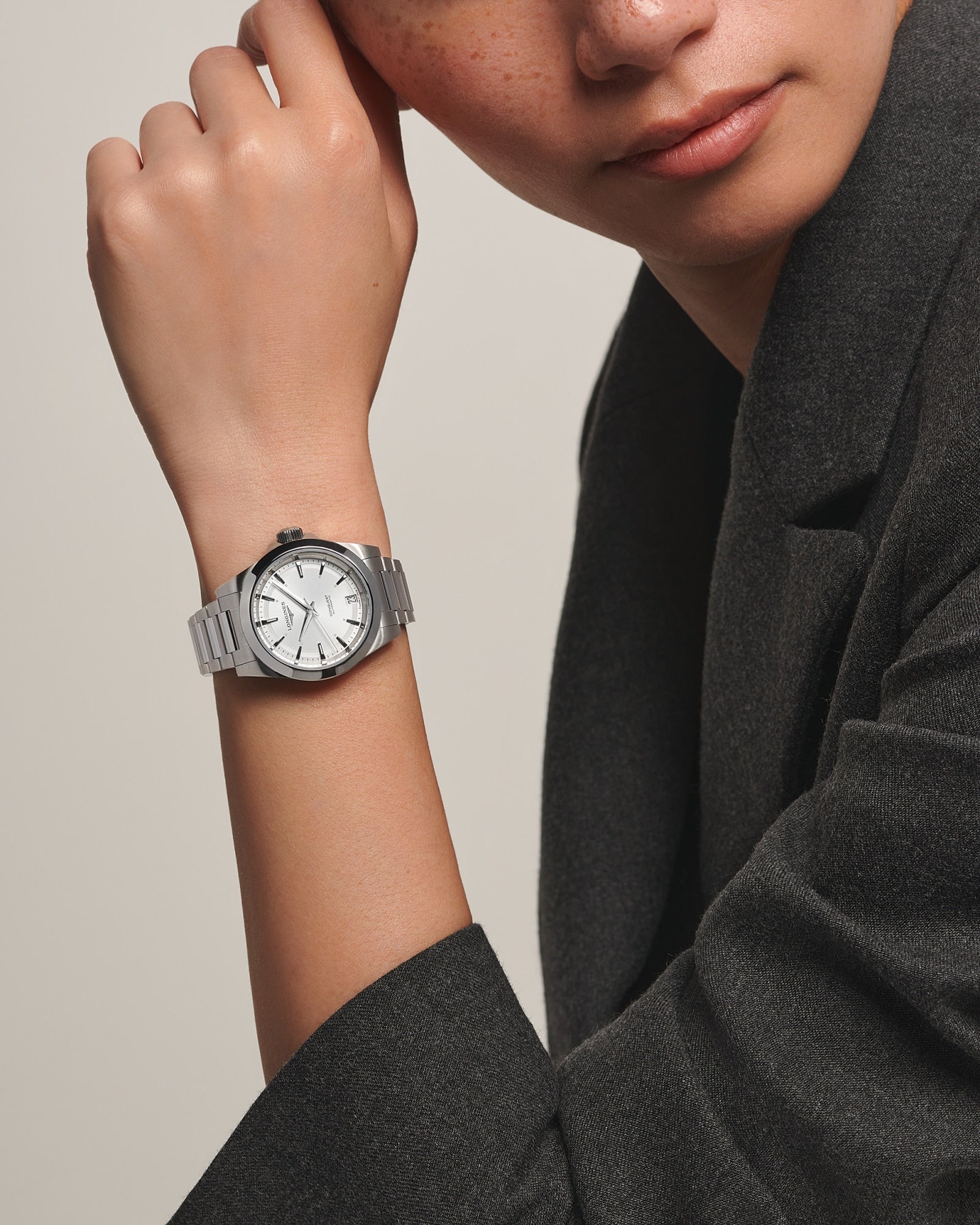 Longines Conquest Ladies 34mm Automatic Watch