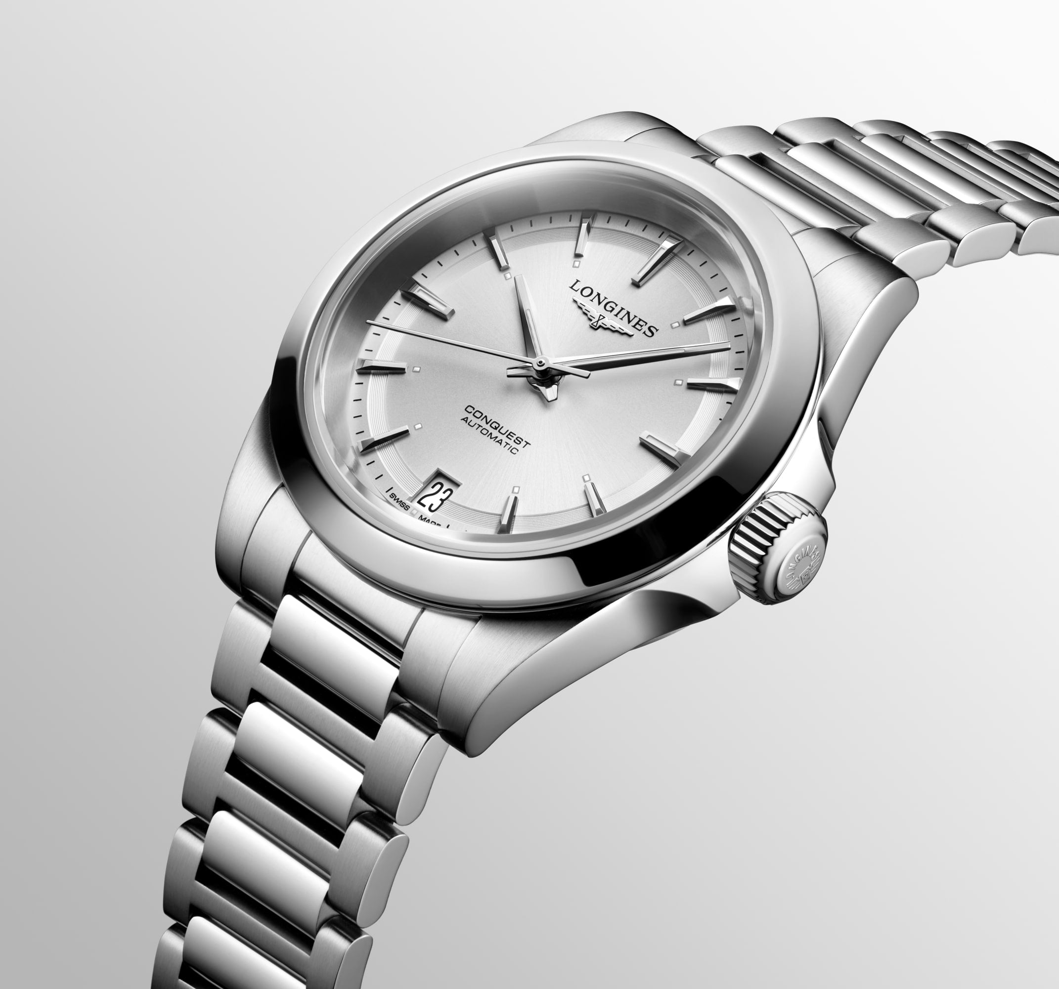 Longines Conquest Ladies 34mm Automatic Watch