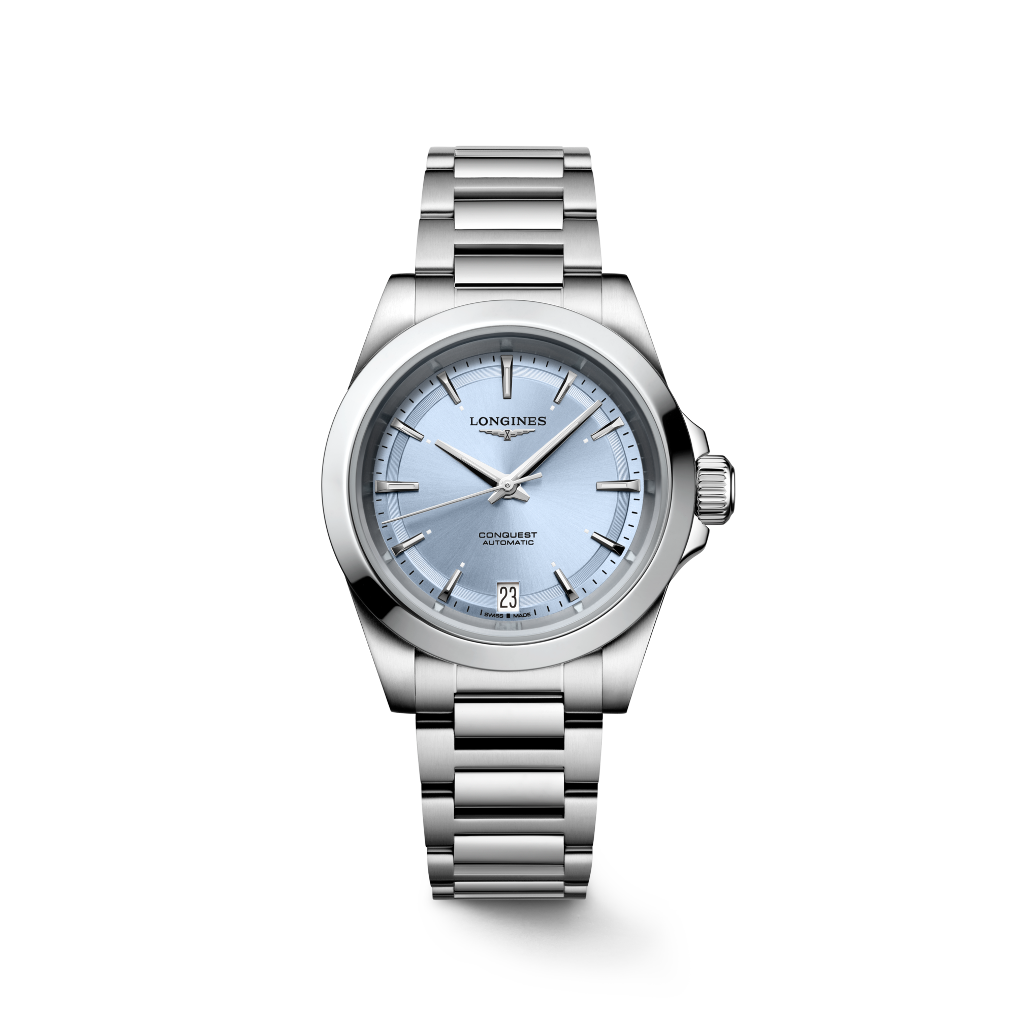 Longines Conquest 34mm Sunray Blue Automatic Watch