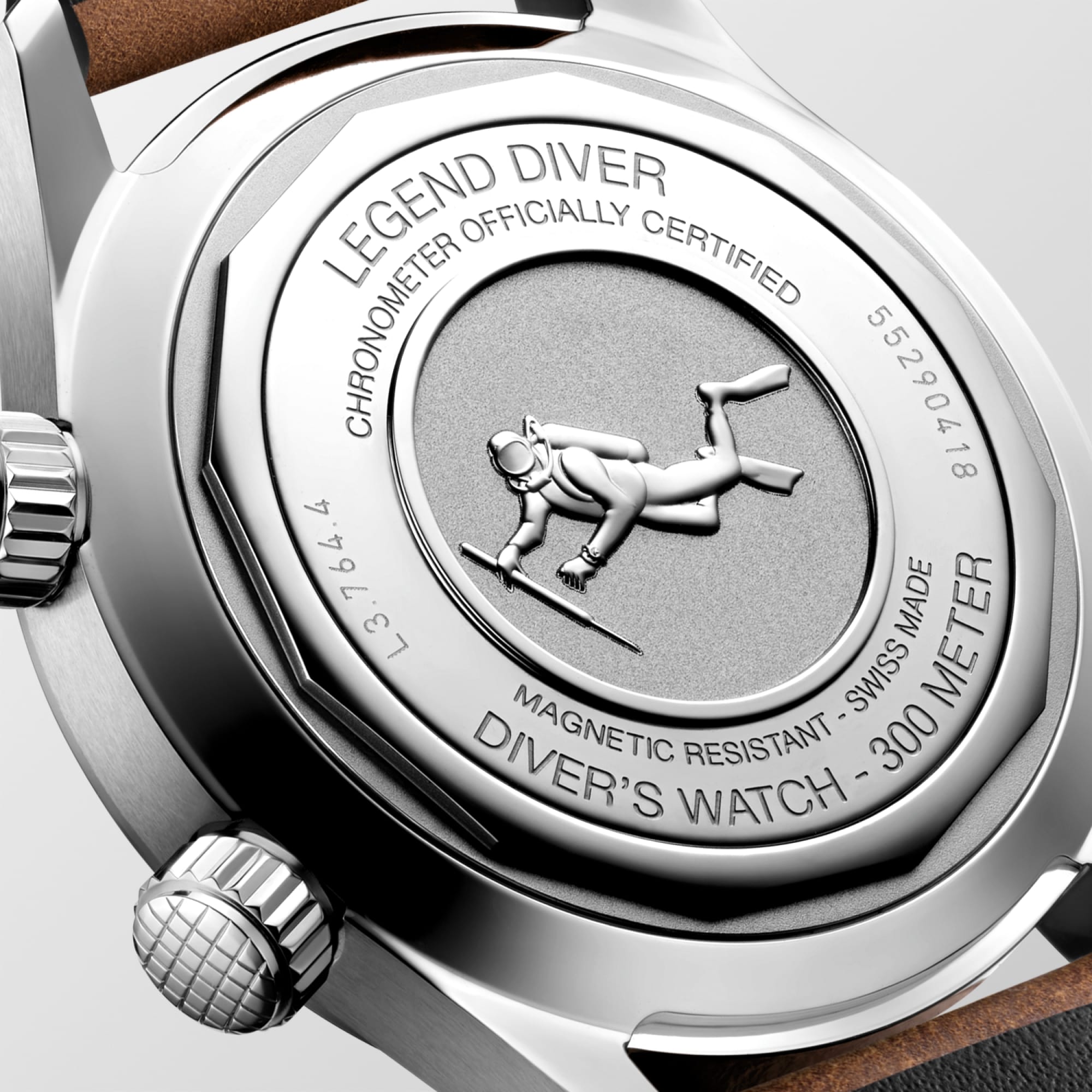 Longines Heritage Legend Diver 39mm Black Dial
