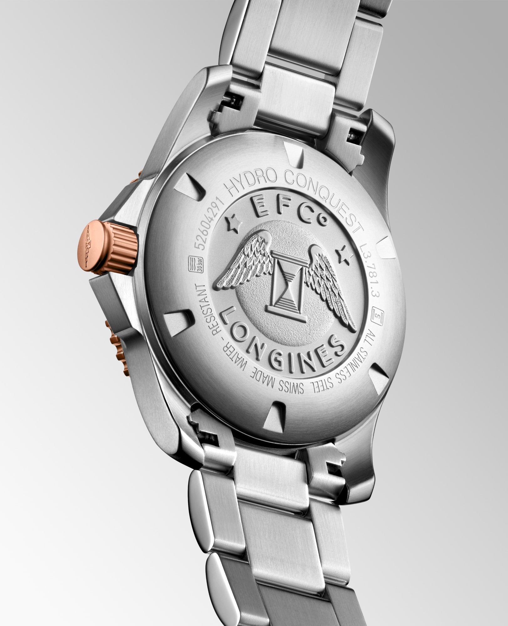 Longines HydroConquest 41mm Sunray Grey Automatic Watch