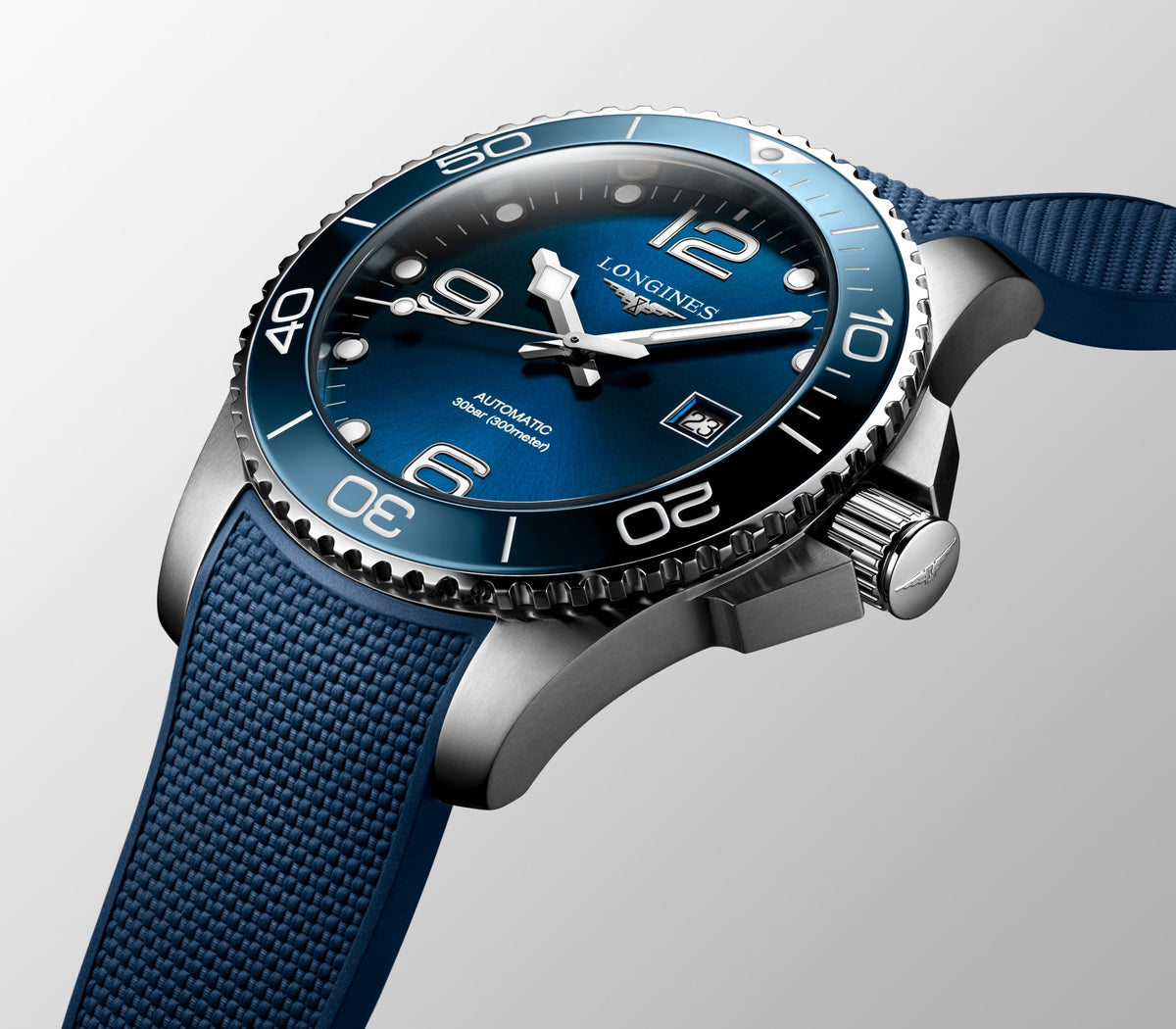 Longines HydroConquest 43mm Blue Ceramic Automatic Watch