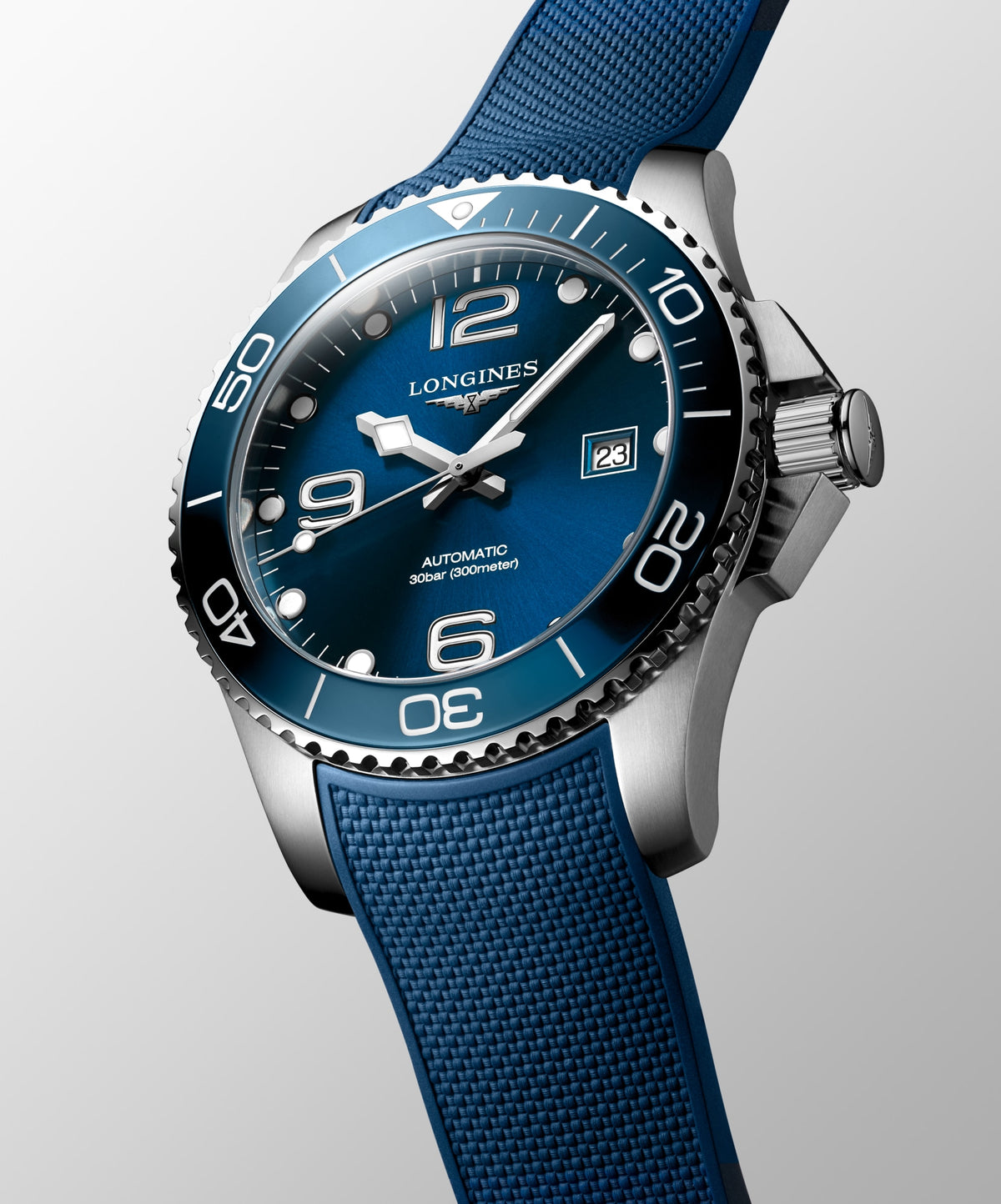 Longines HydroConquest 43mm Blue Ceramic Automatic Watch