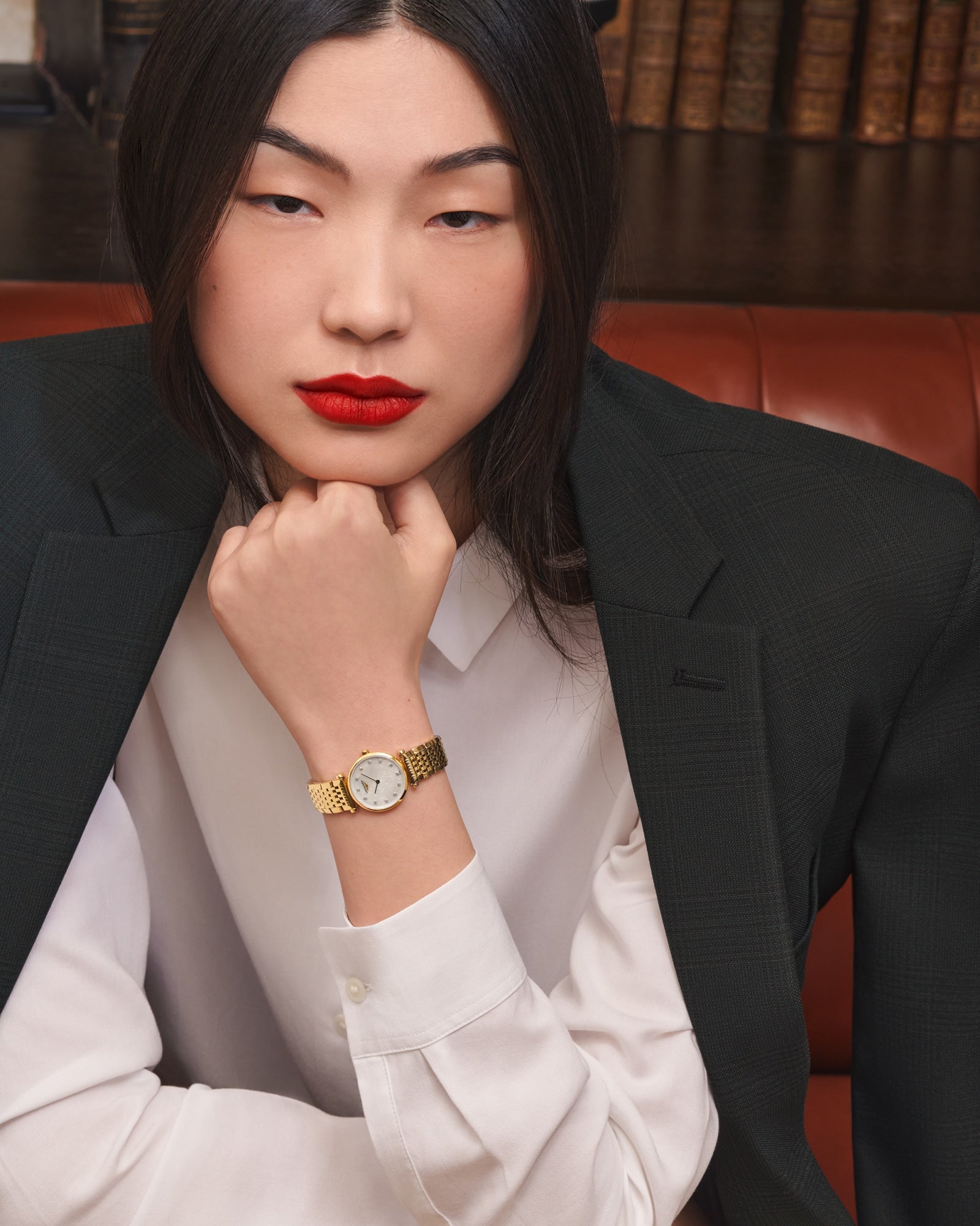 Longines La Grande Classique Mother-of-Pearl Watch