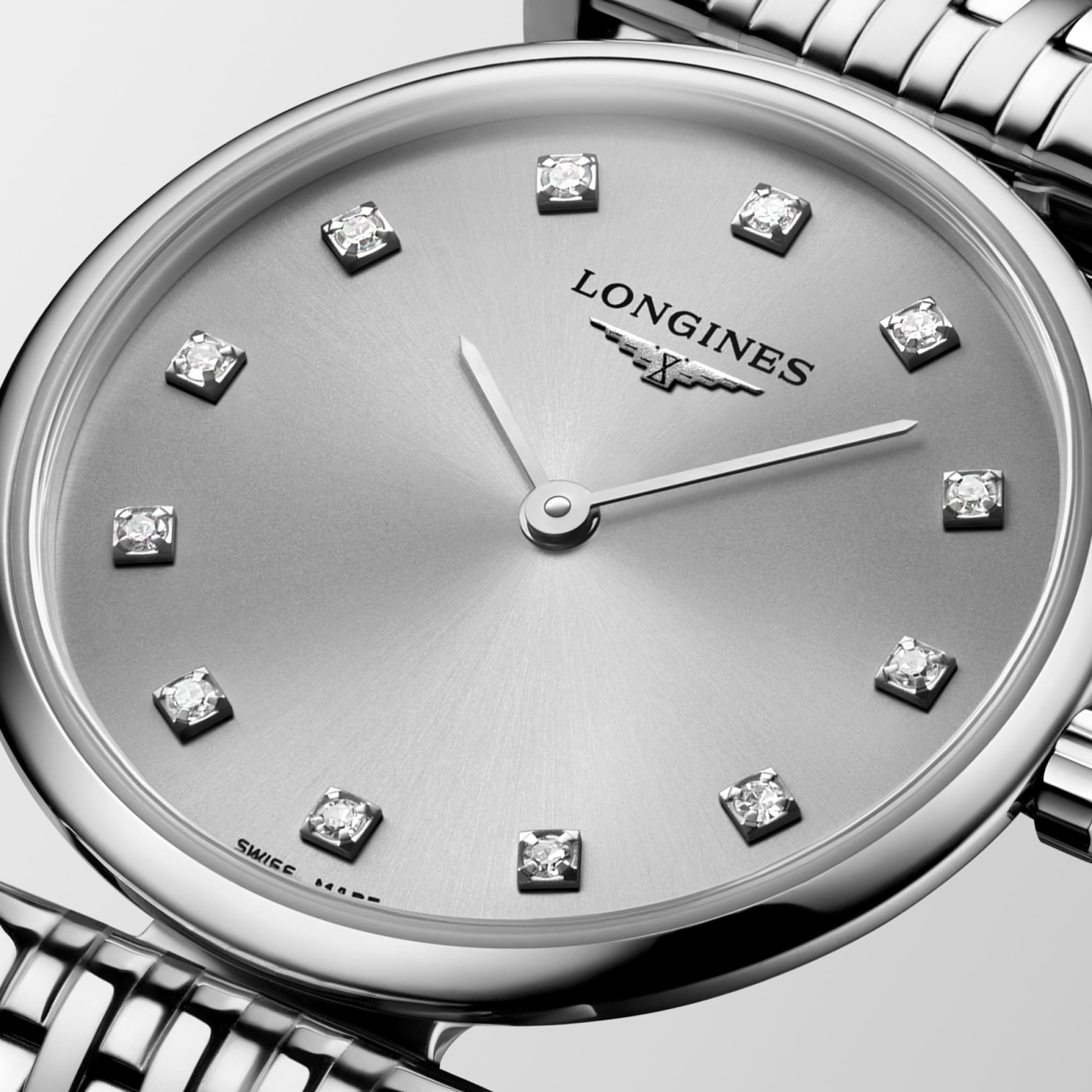 Longines La Grande Classique Grey Dial Ladies Watch