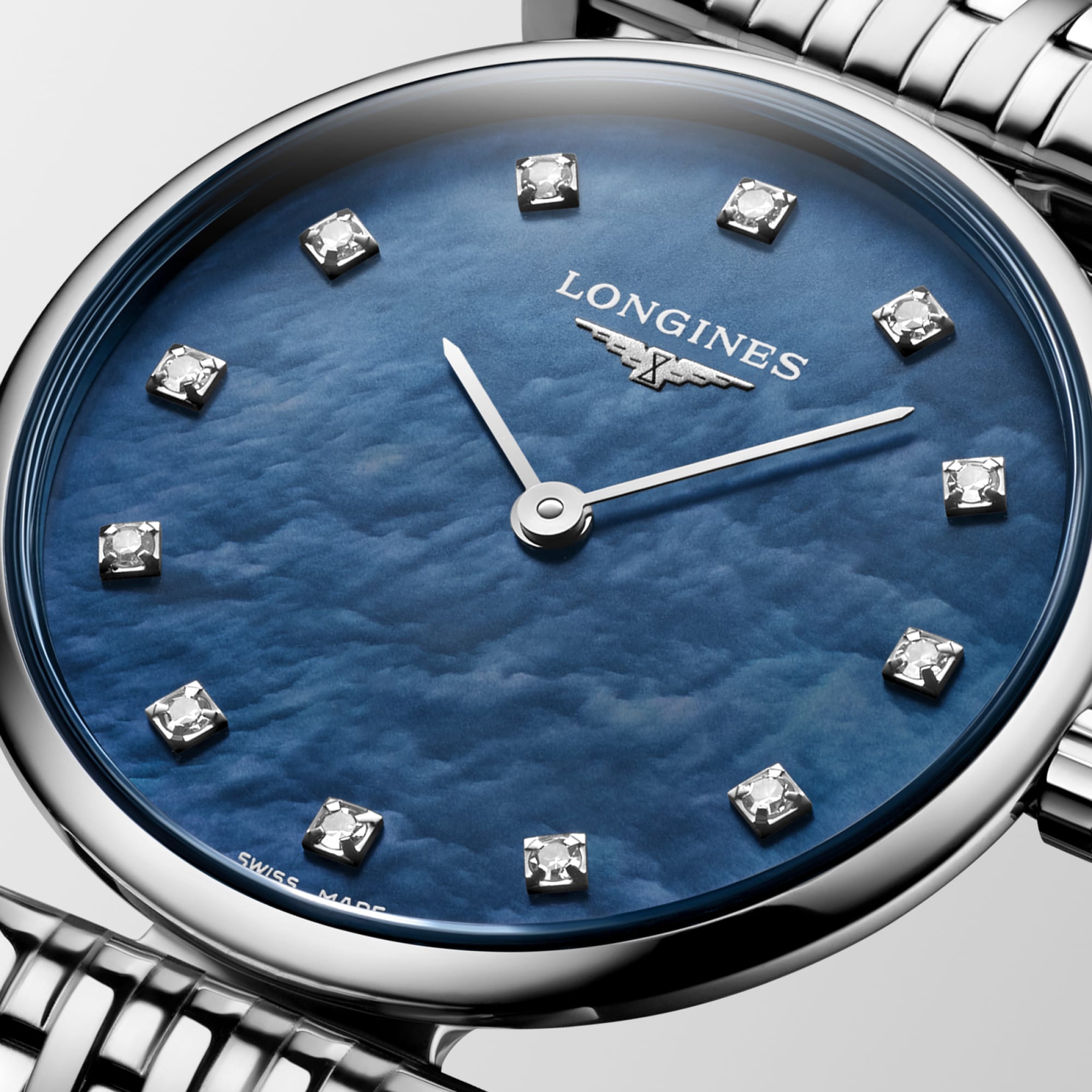 Longines La Grande Classique Blue Mother-of-Pearl Watch