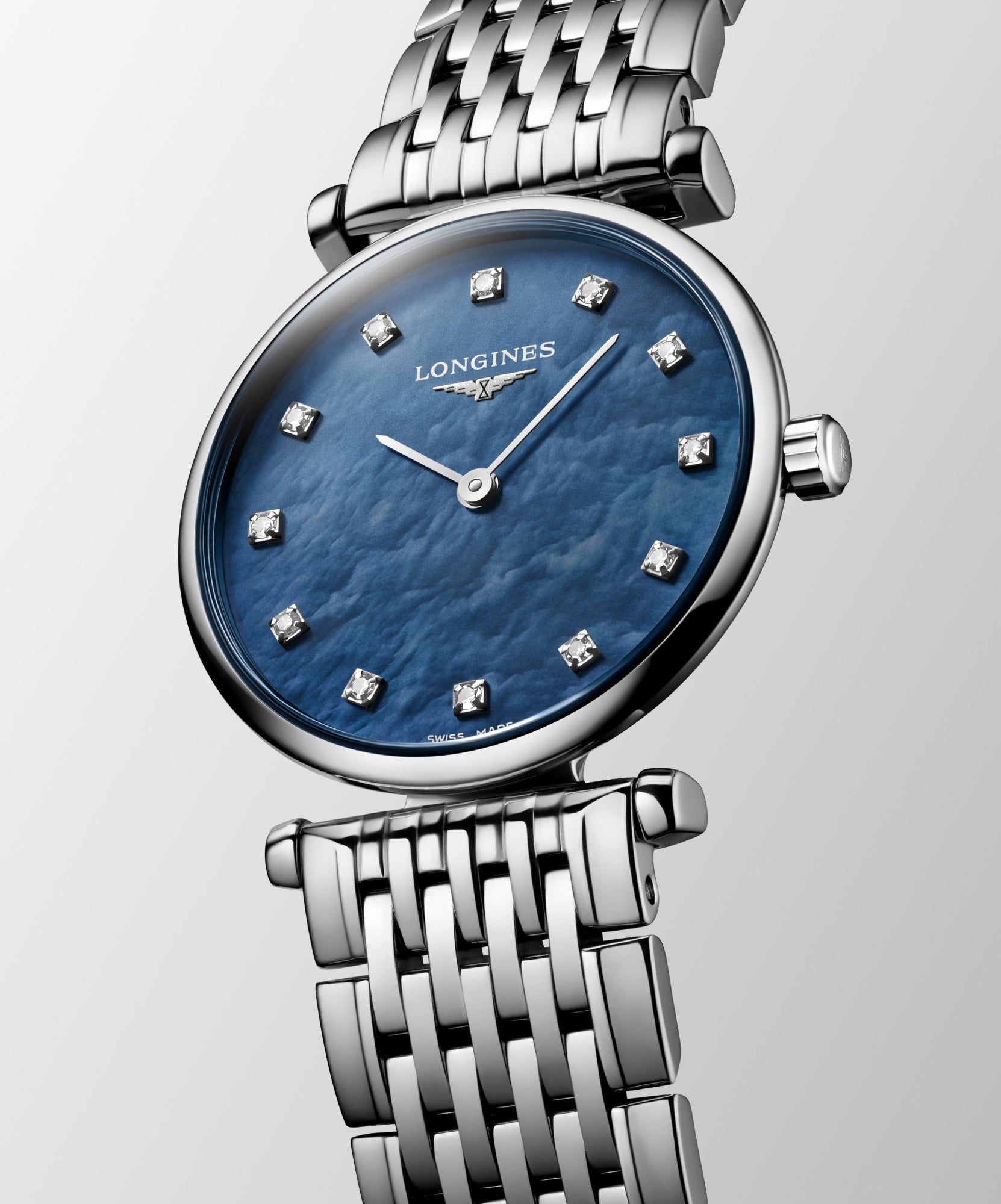 Longines La Grande Classique Blue Mother-of-Pearl Watch