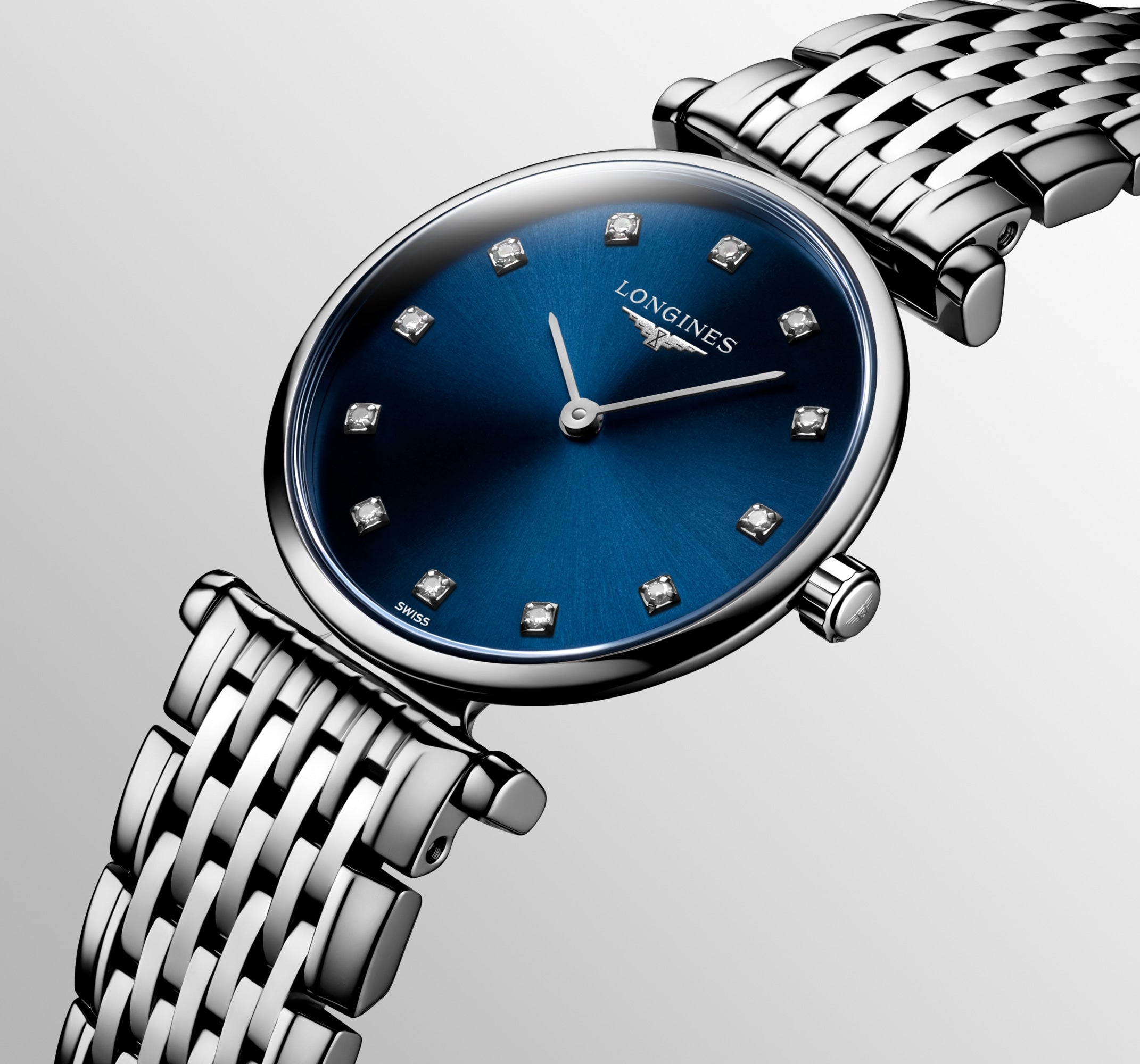 Longines La Grande Classique Blue Dial Ladies Watch