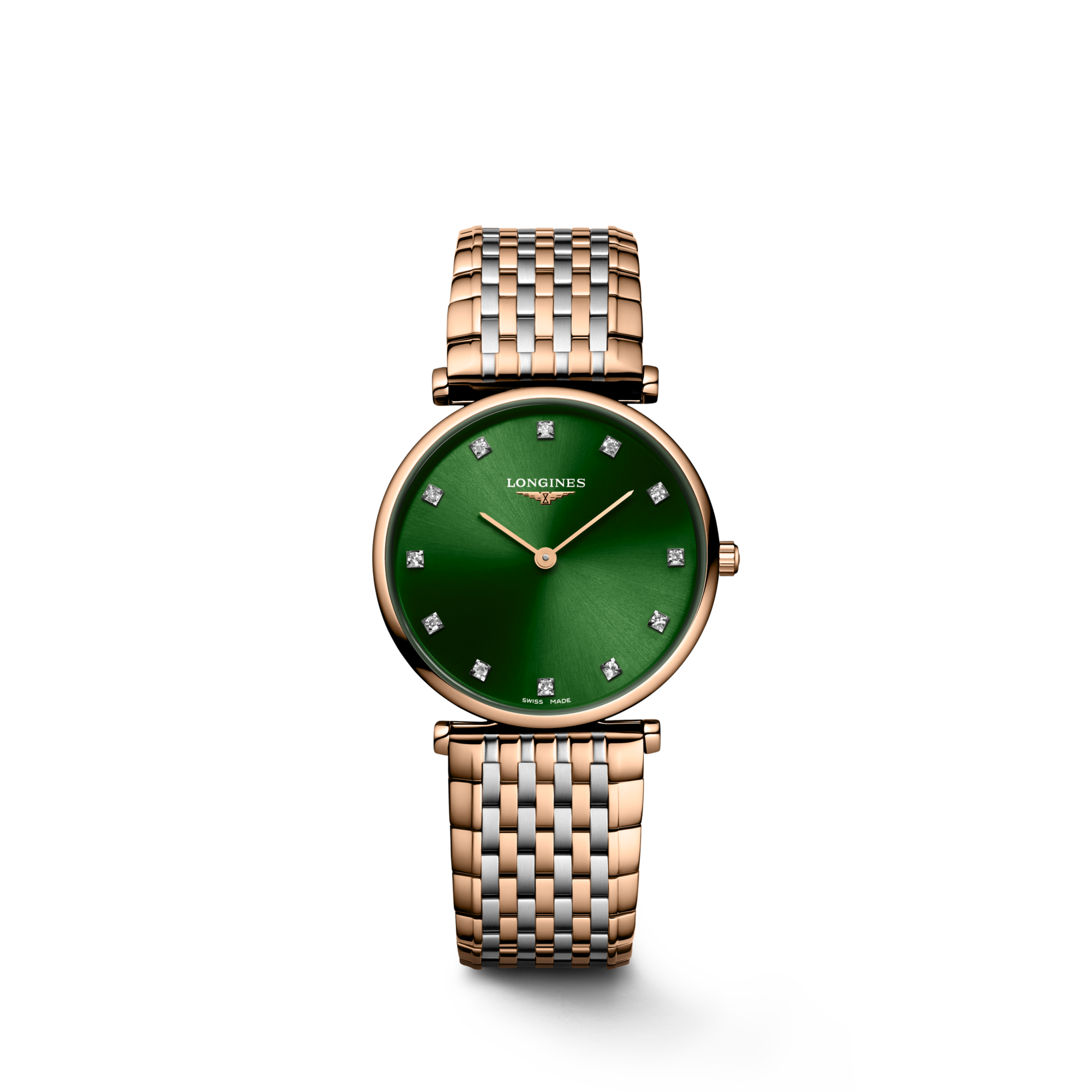 Longines La Grande Classique Sunray Green Ladies Watch