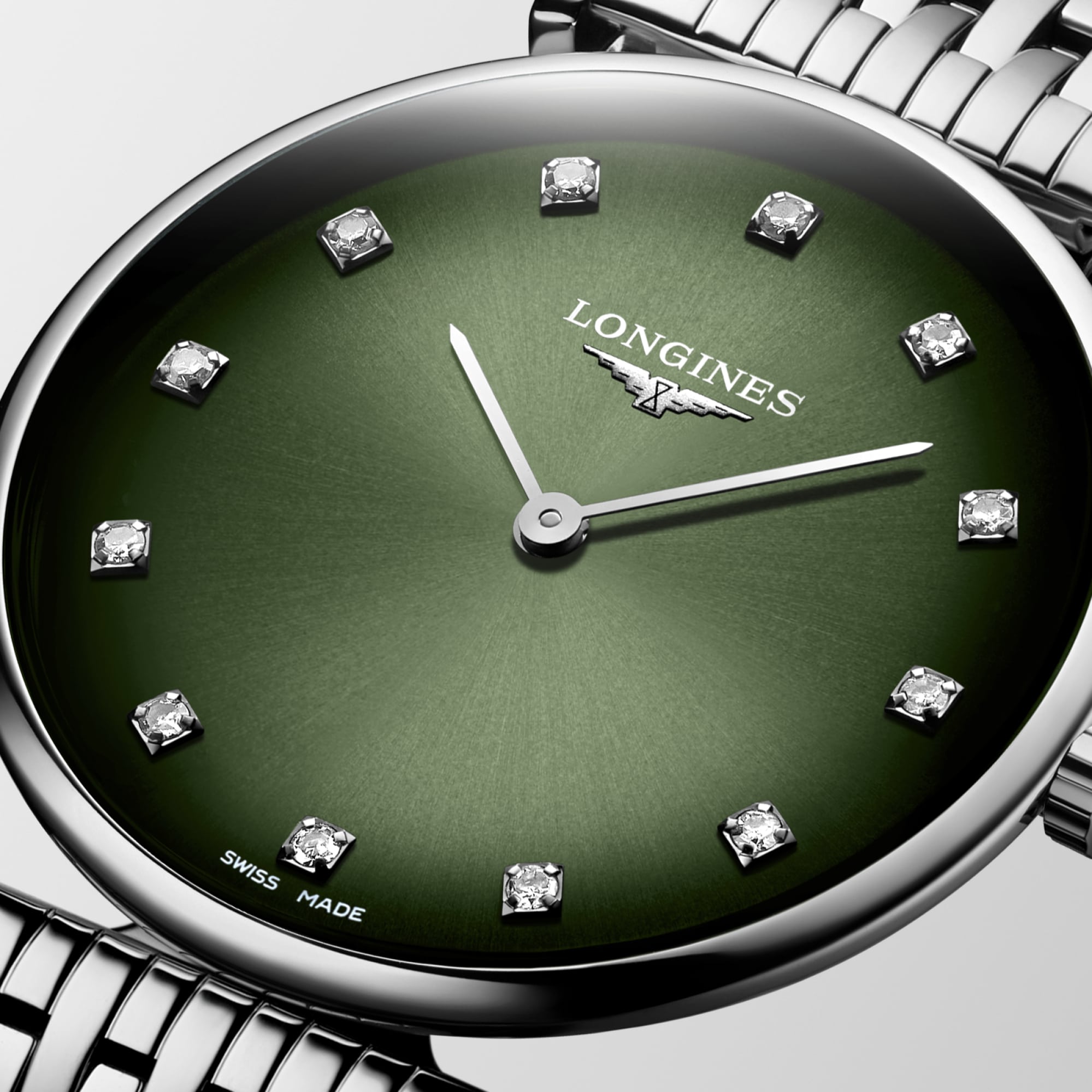 Longines La Grande Classique Ladies Green Dial Watch