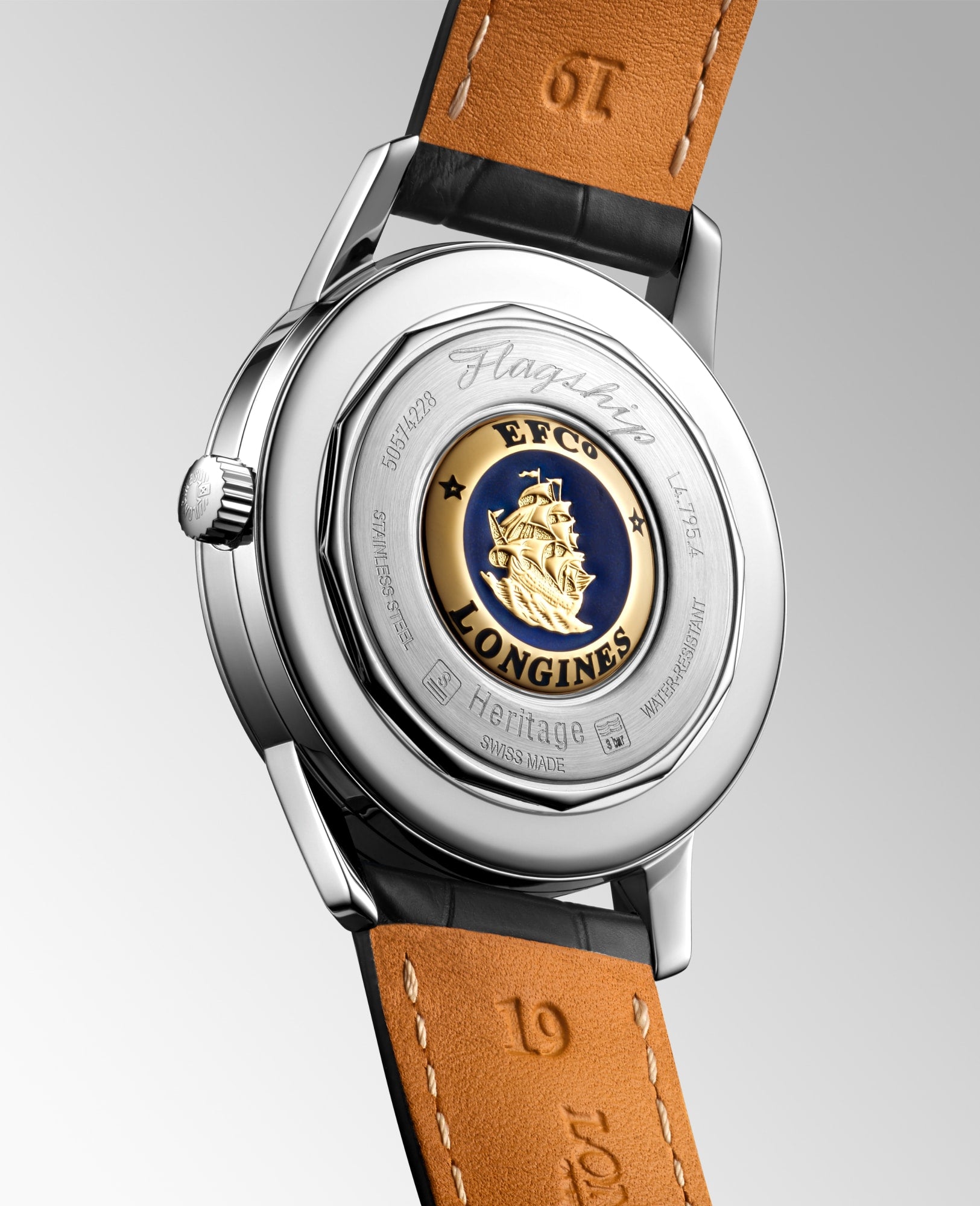 Longines Flagship Heritage Automatic Black Dial Watch