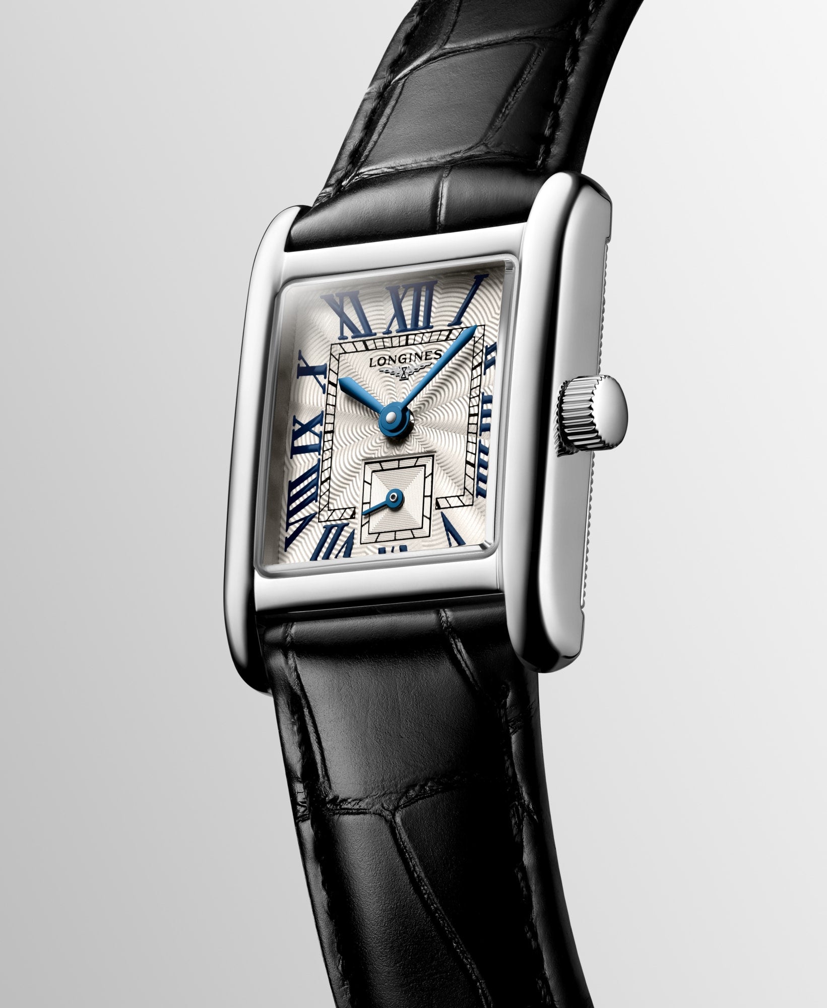 Longines Mini DolceVita Silver Flinqué Dial Watch