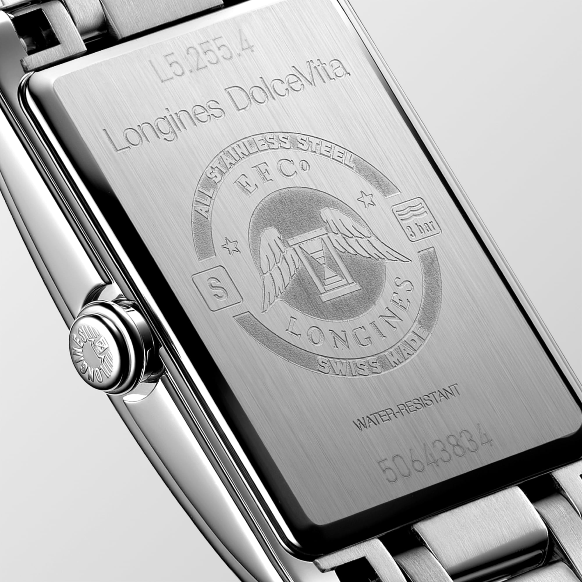 Longines DolceVita Ladies Stainless Steel Watch