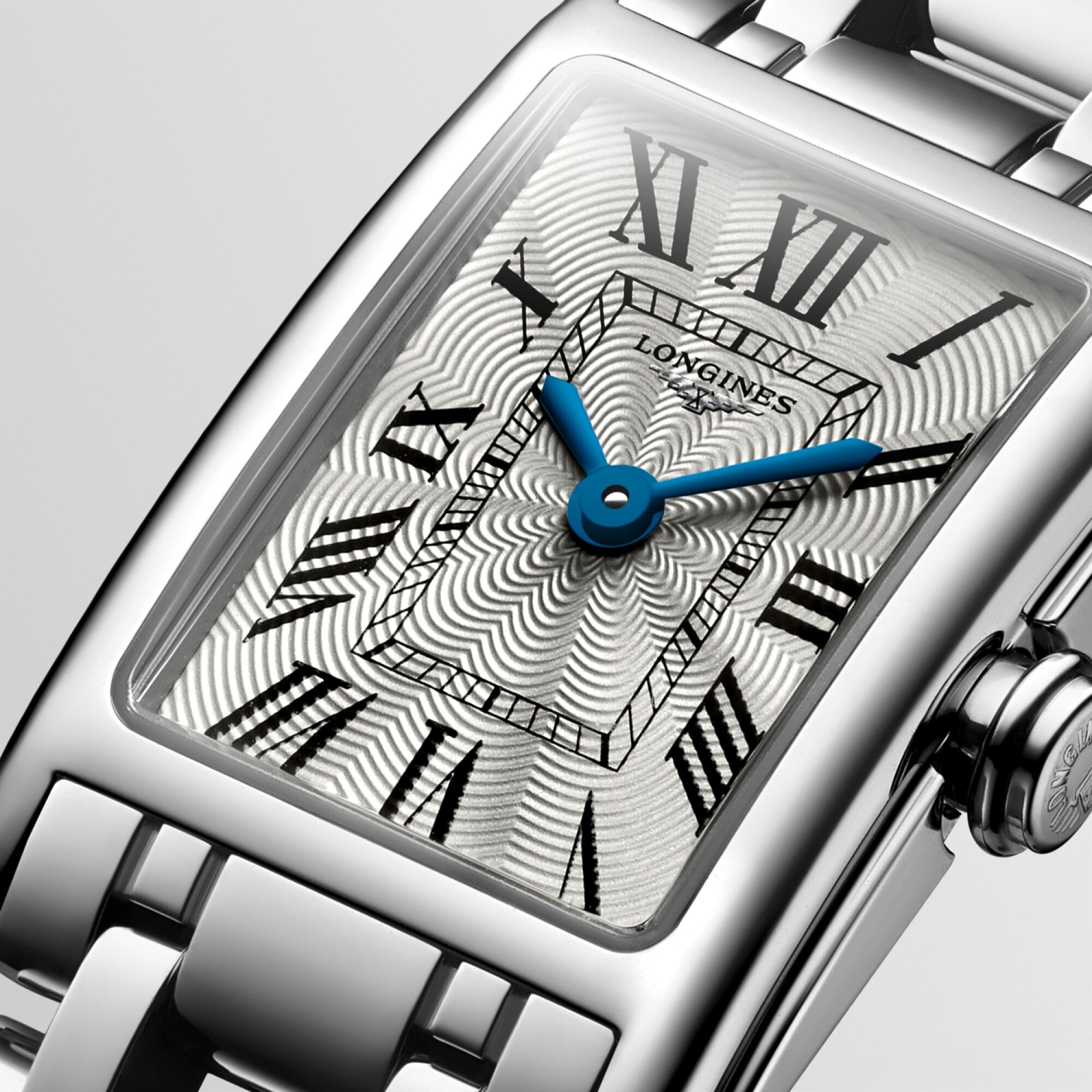 Longines DolceVita 27mm Silver Flinqué Dial Quartz Ladies Watch