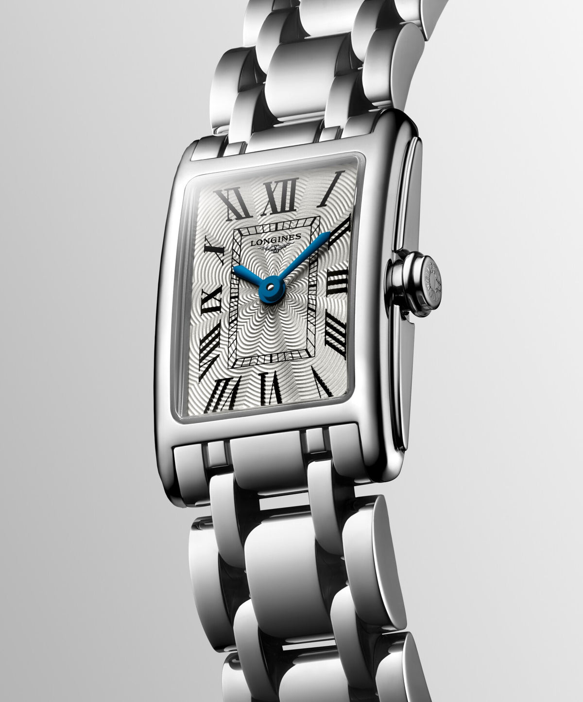 Longines DolceVita 27mm Silver Flinqué Dial Quartz Ladies Watch