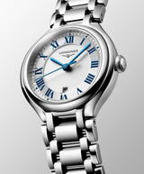 Longines PrimaLuna Ladies 30mm Silver Dial Watch