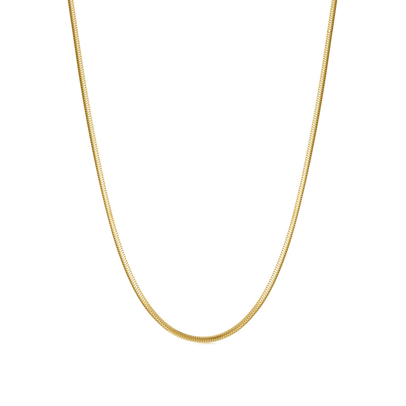 Ania Haie Shiny Gold Snake Chain Necklace