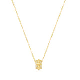 Ania Haie Shiny Gold Gold Geometric Sparkle Pendant Necklace