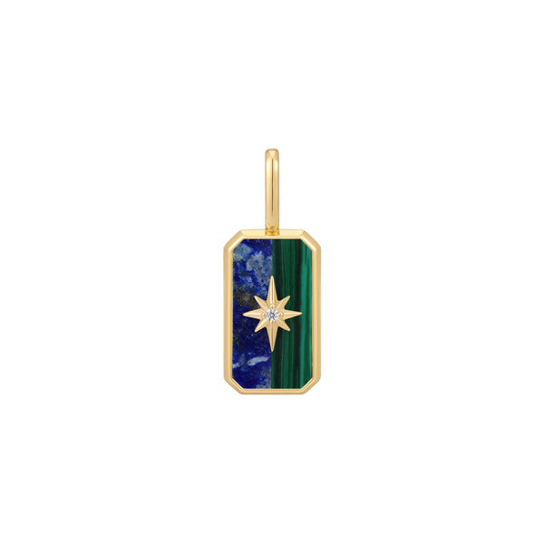 Ania Haie Shiny Gold Gold Star Tag Charm