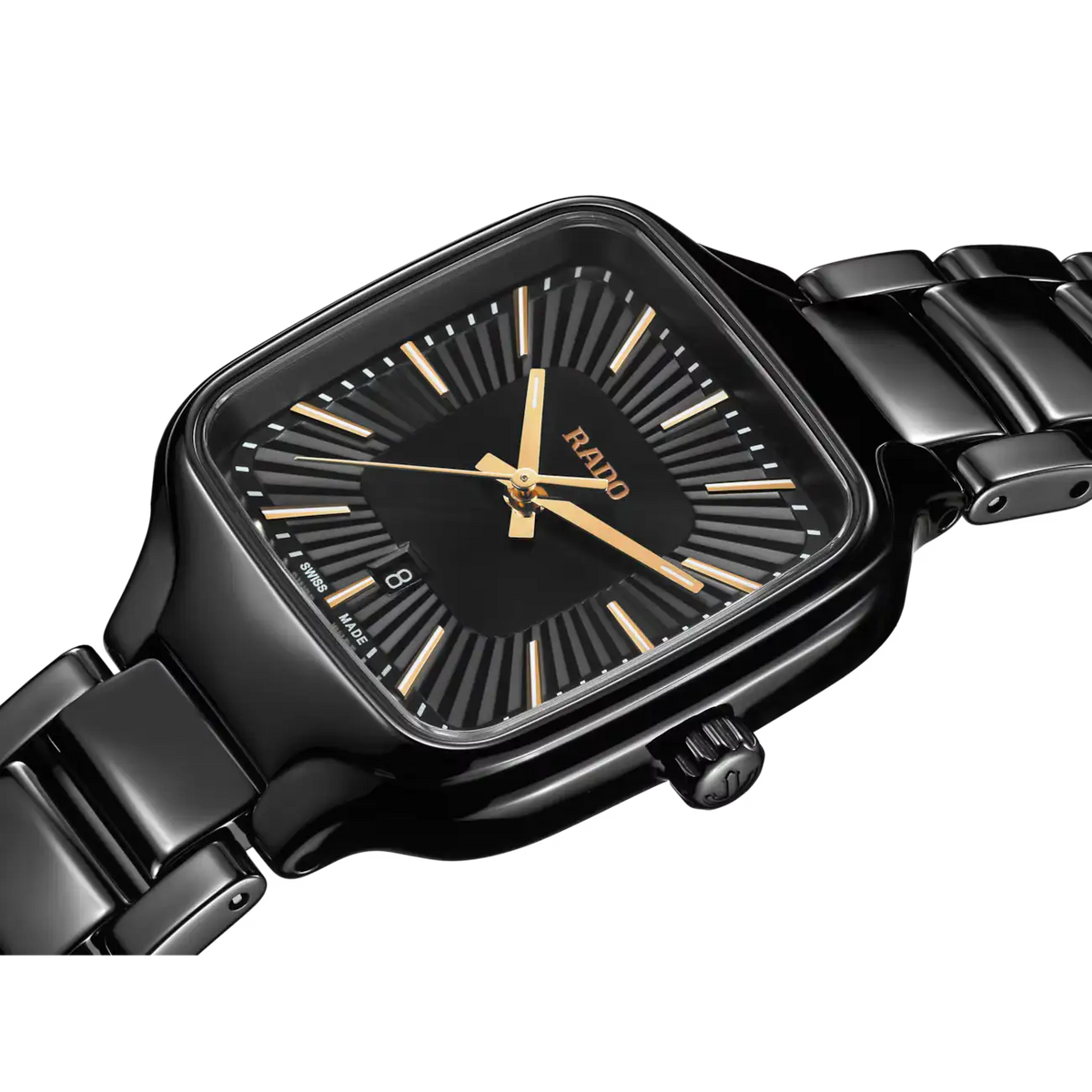 Rado Ladies True Square Women High-Tech Ceramic Watch watch