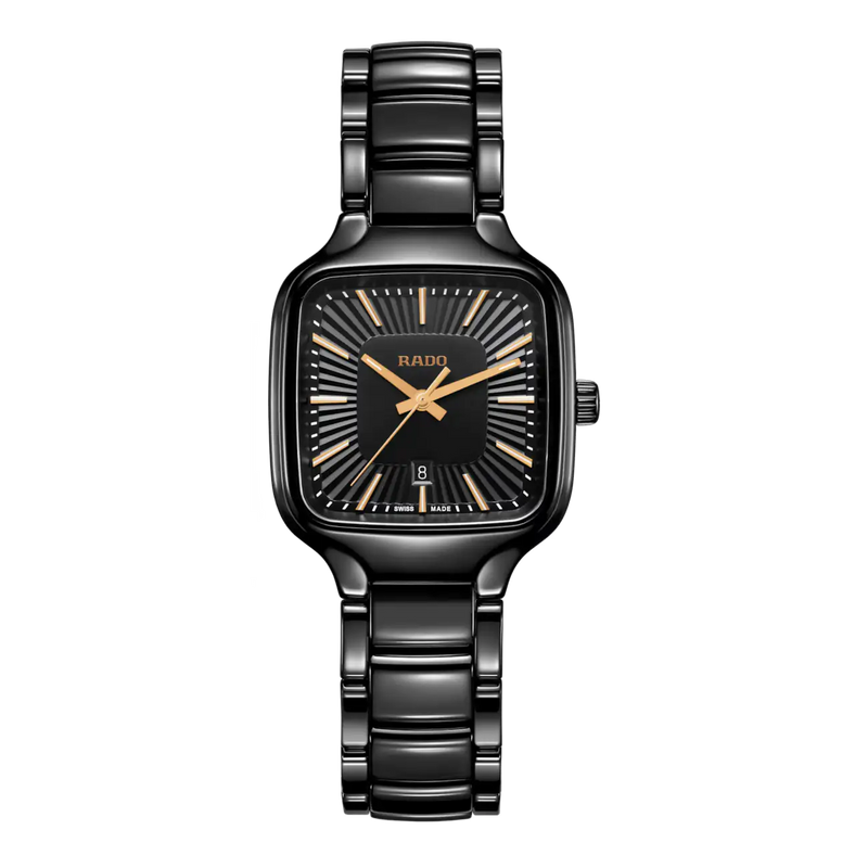 Rado Ladies True Square Women High-Tech Ceramic Watch watch - R27080172