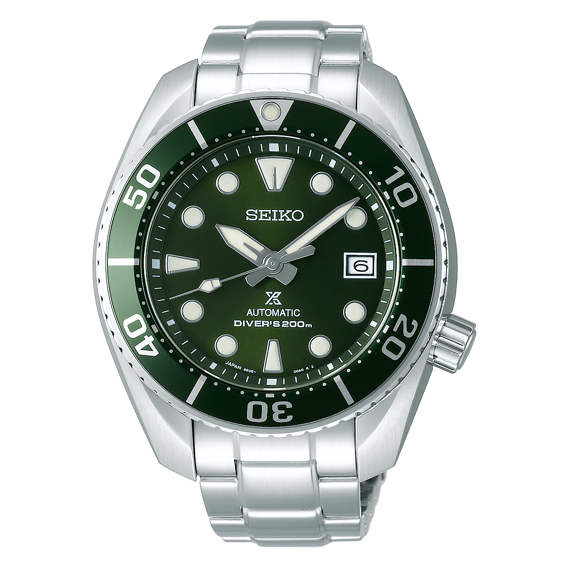 Seiko Prospex Sumo Green Dial Automatic Diver