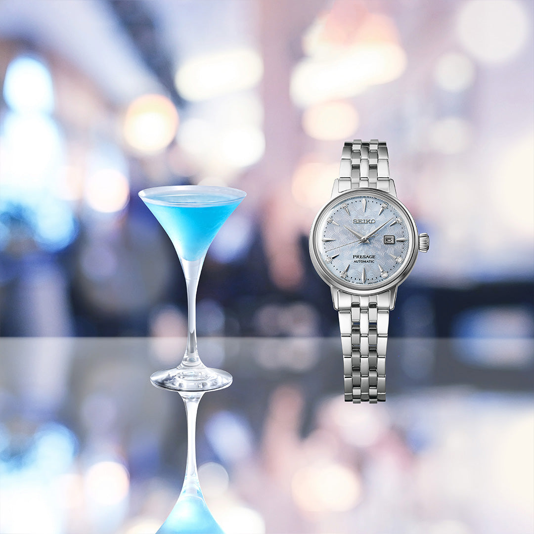Seiko Presage Skydiving Diamond Twist Automatic Watch