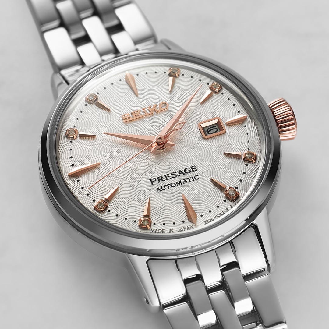 Seiko Presage Cocktail Time Clover Club Diamond Watch