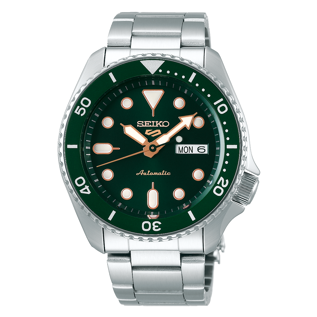 Seiko 5 Sports Green Dial Automatic Watch