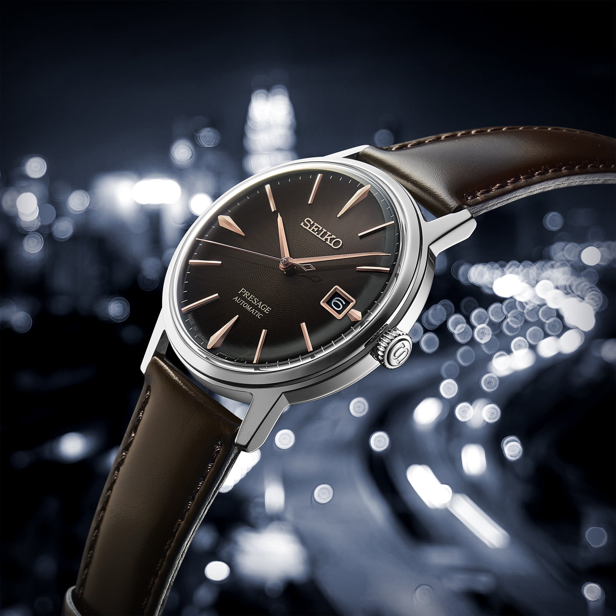 Seiko Presage Cocktail Time 'The Irish Coffee'