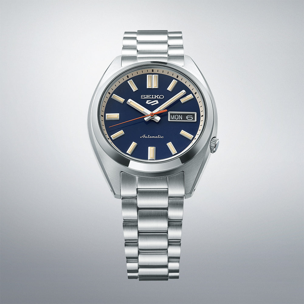 Seiko 5 Sports SNXS Rinse Blue Automatic Watch