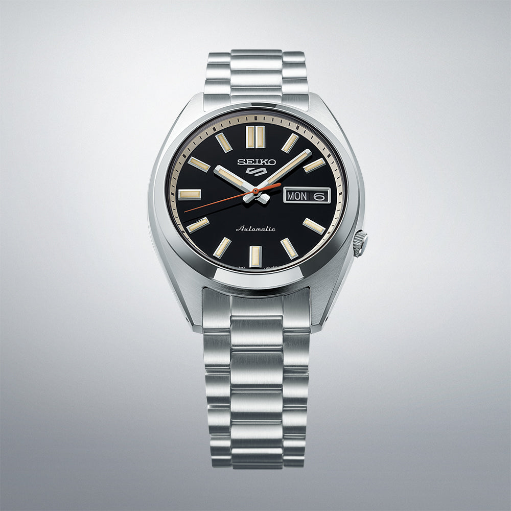 Seiko 5 Sports SNXS Deep Black Classic Watch