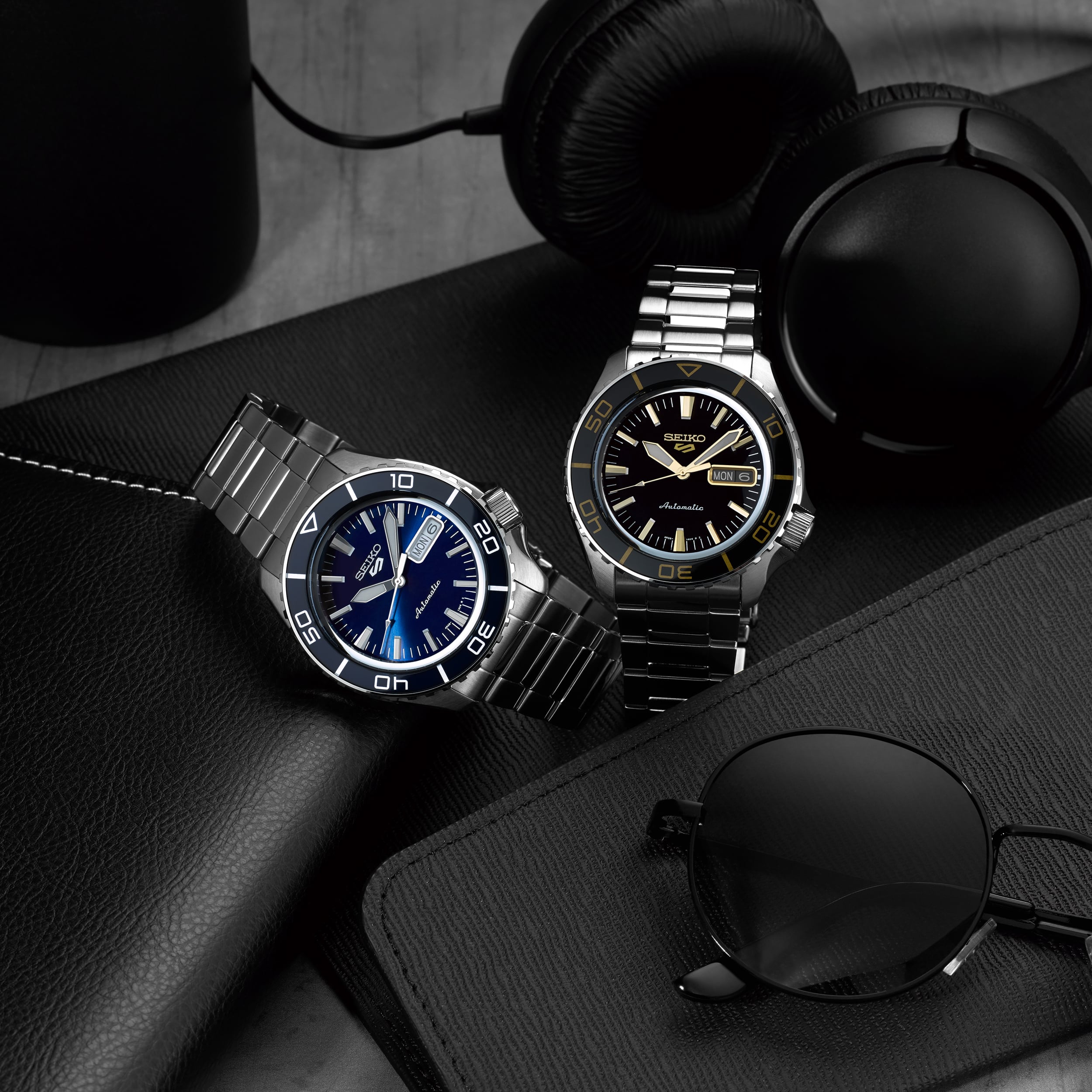 Seiko 5 Sports SKX Blacktone Redux Watch