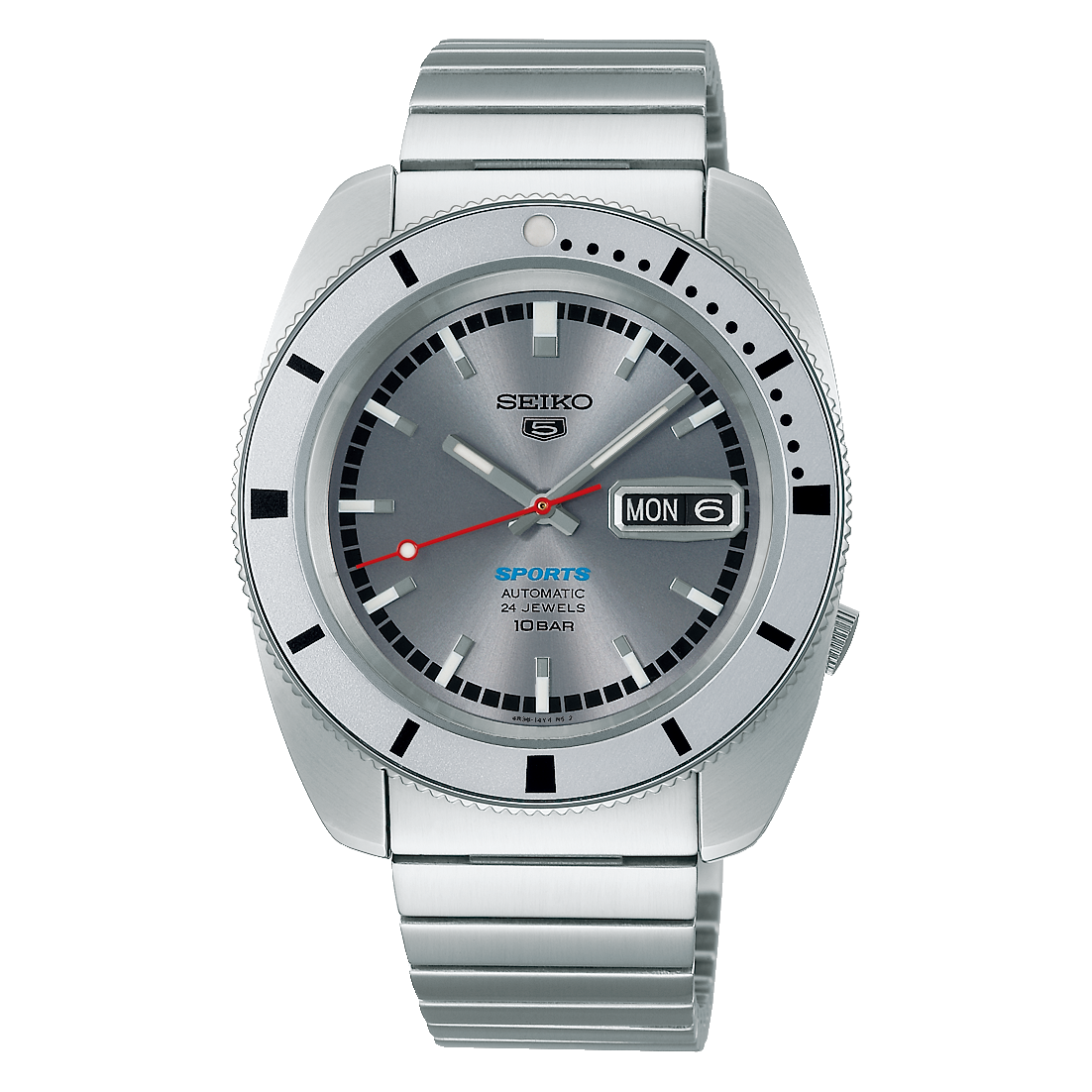 Seiko 5 Sports Ash Blue 1968 Recreation