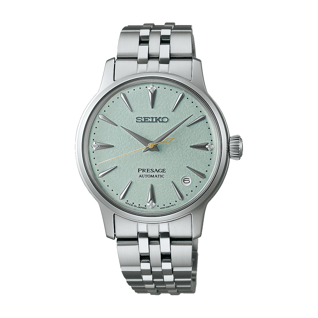 Seiko Presage Frozen Mojito Diamond Cocktail Time 34mm