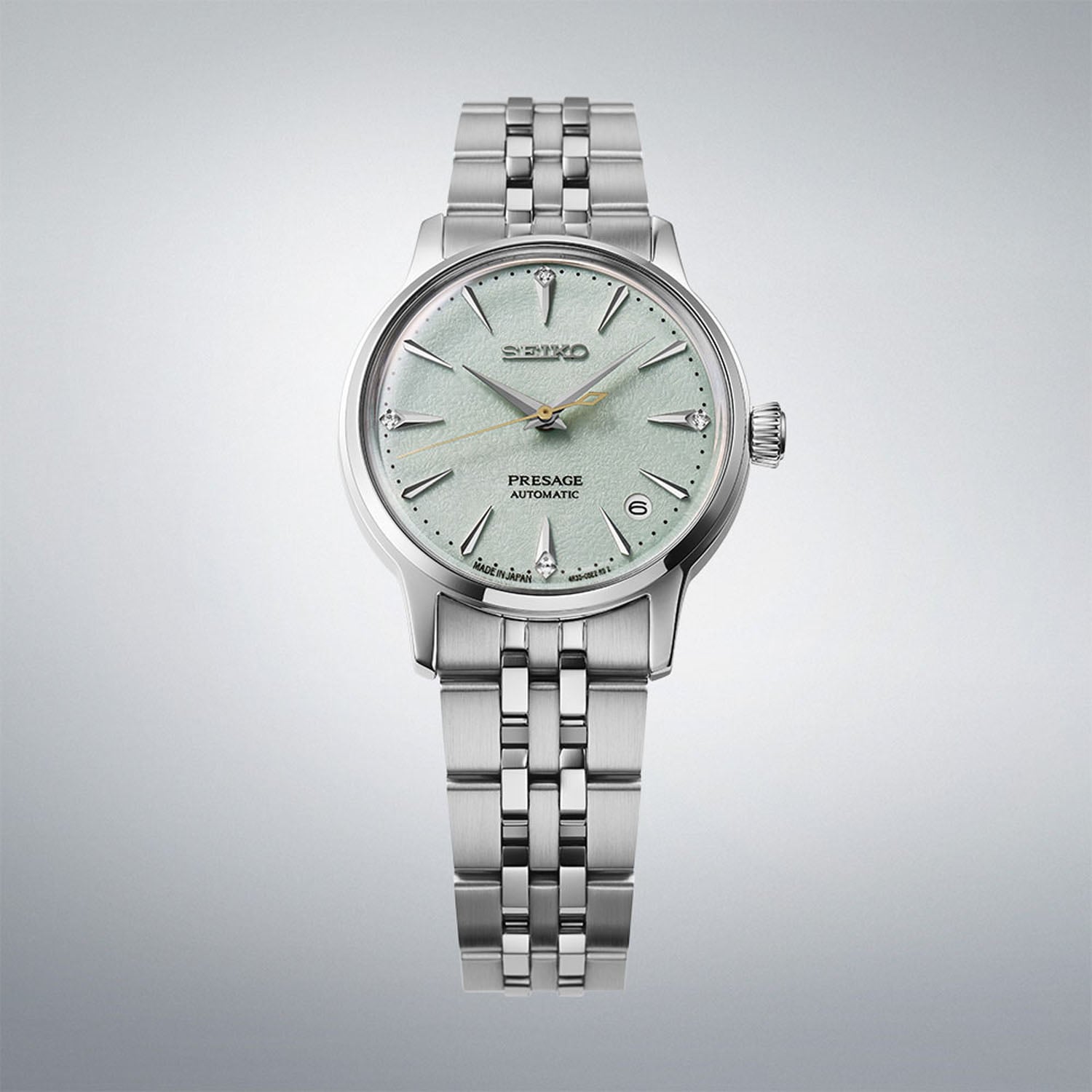 Seiko Presage Frozen Mojito Diamond Cocktail Time 34mm