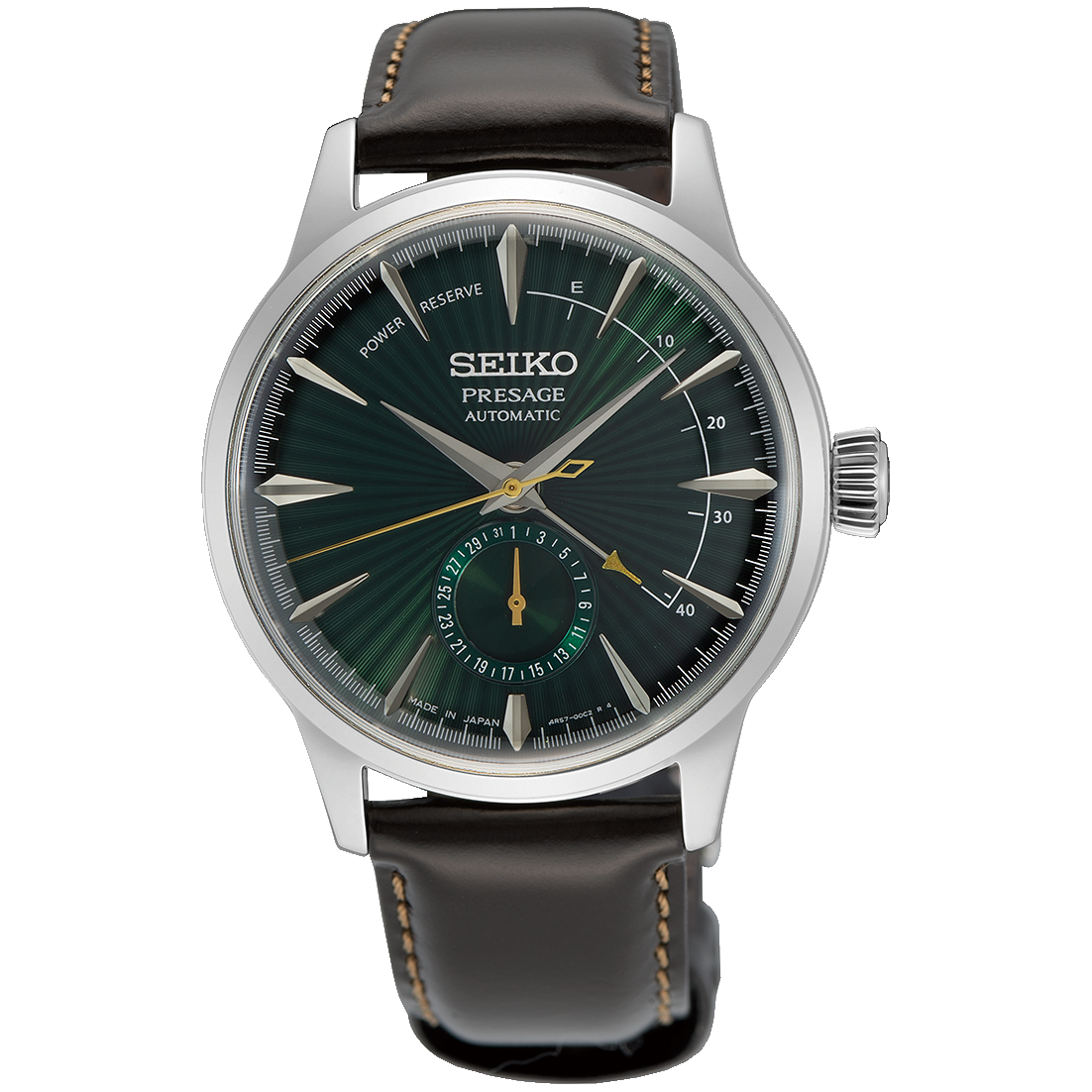 Seiko Presage Midnight Mockingbird Cocktail Time