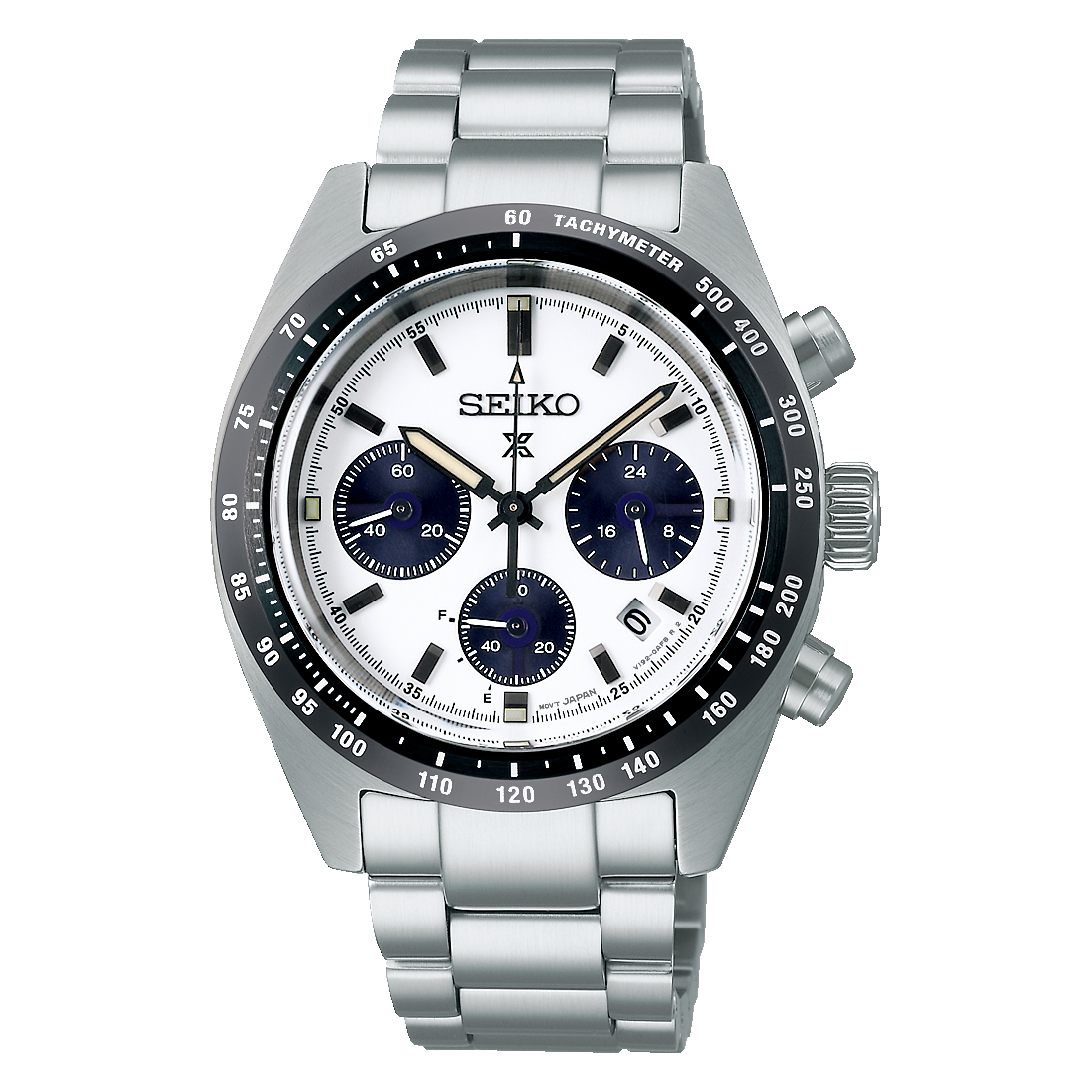 Seiko Prospex Speedtimer Panda Dial Watch - Solar Chronograph - 39mm